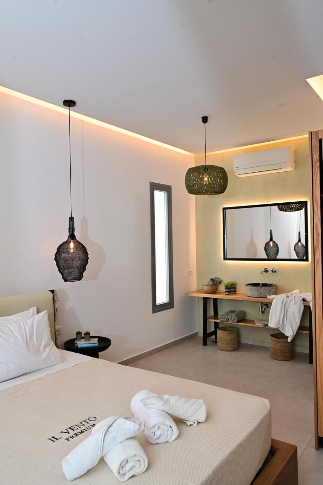 Il Vento Premium Mykonos Lägenhet Mykonos Town Exteriör bild