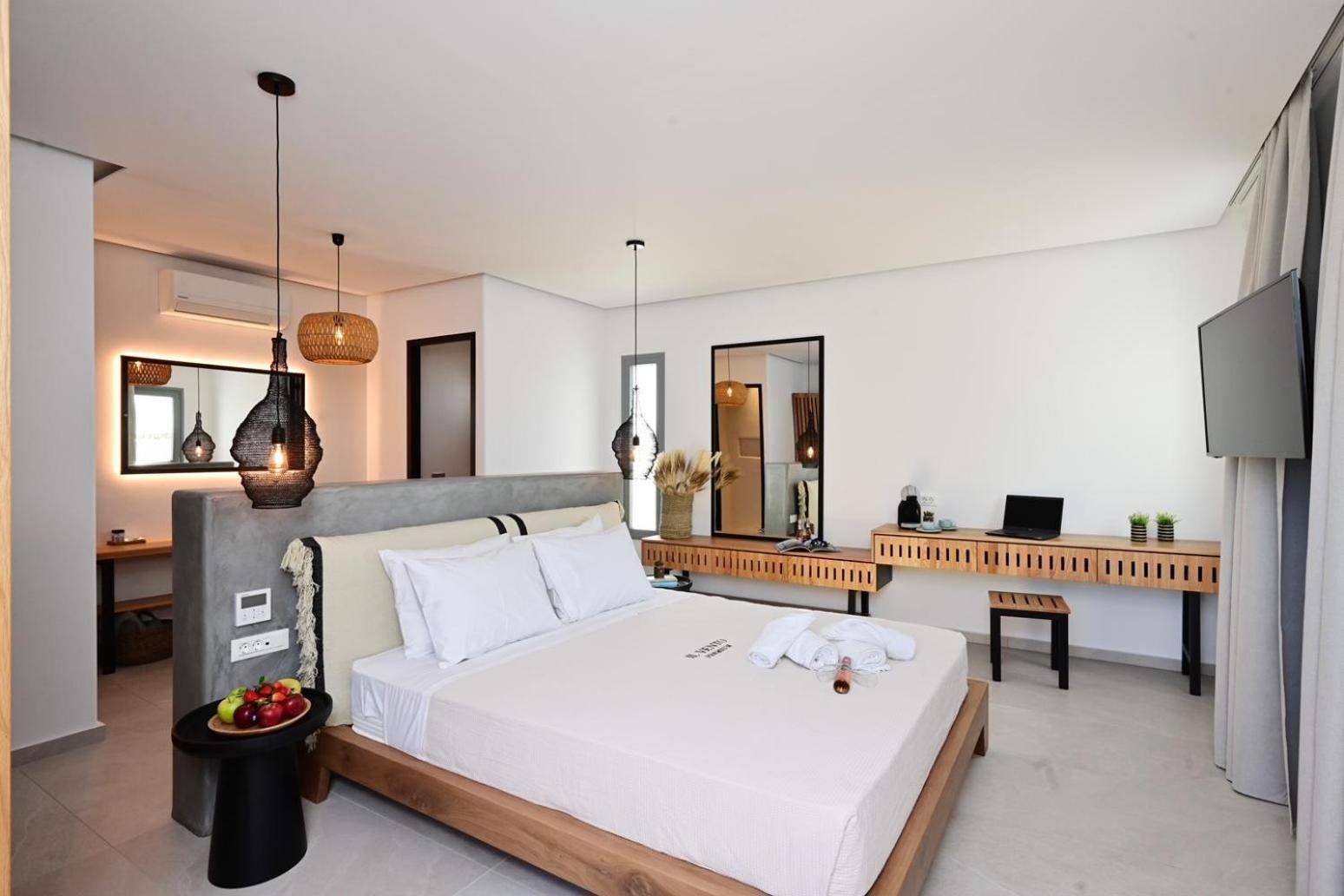 Il Vento Premium Mykonos Lägenhet Mykonos Town Exteriör bild