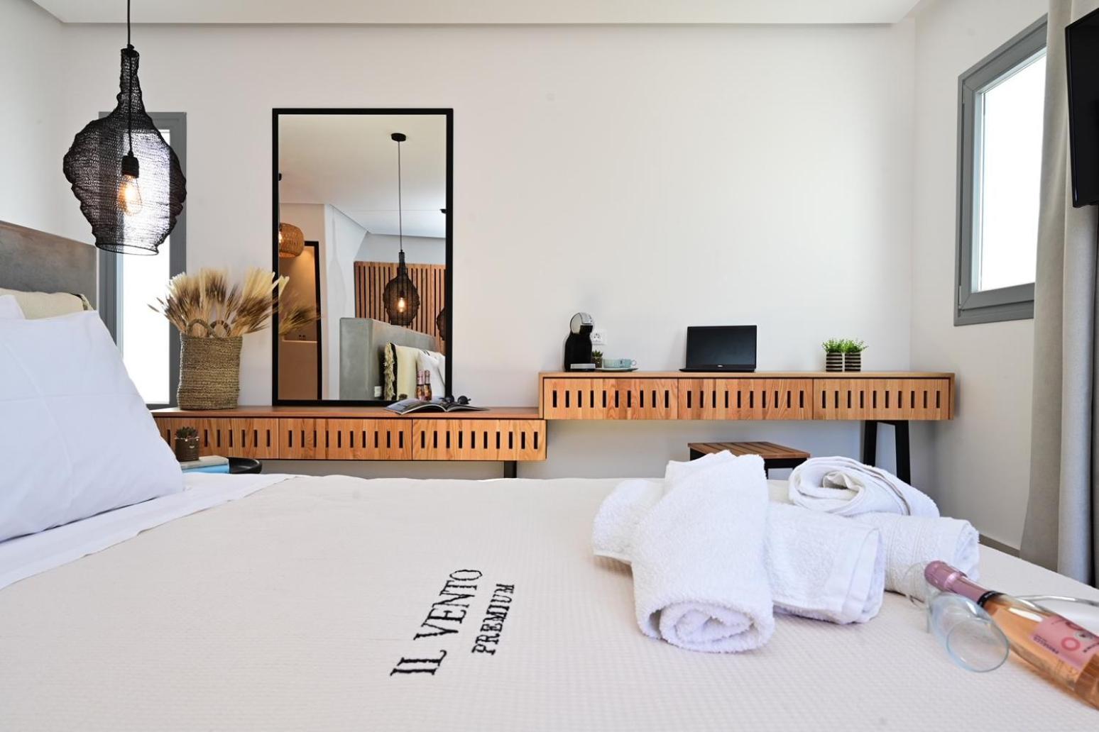 Il Vento Premium Mykonos Lägenhet Mykonos Town Exteriör bild
