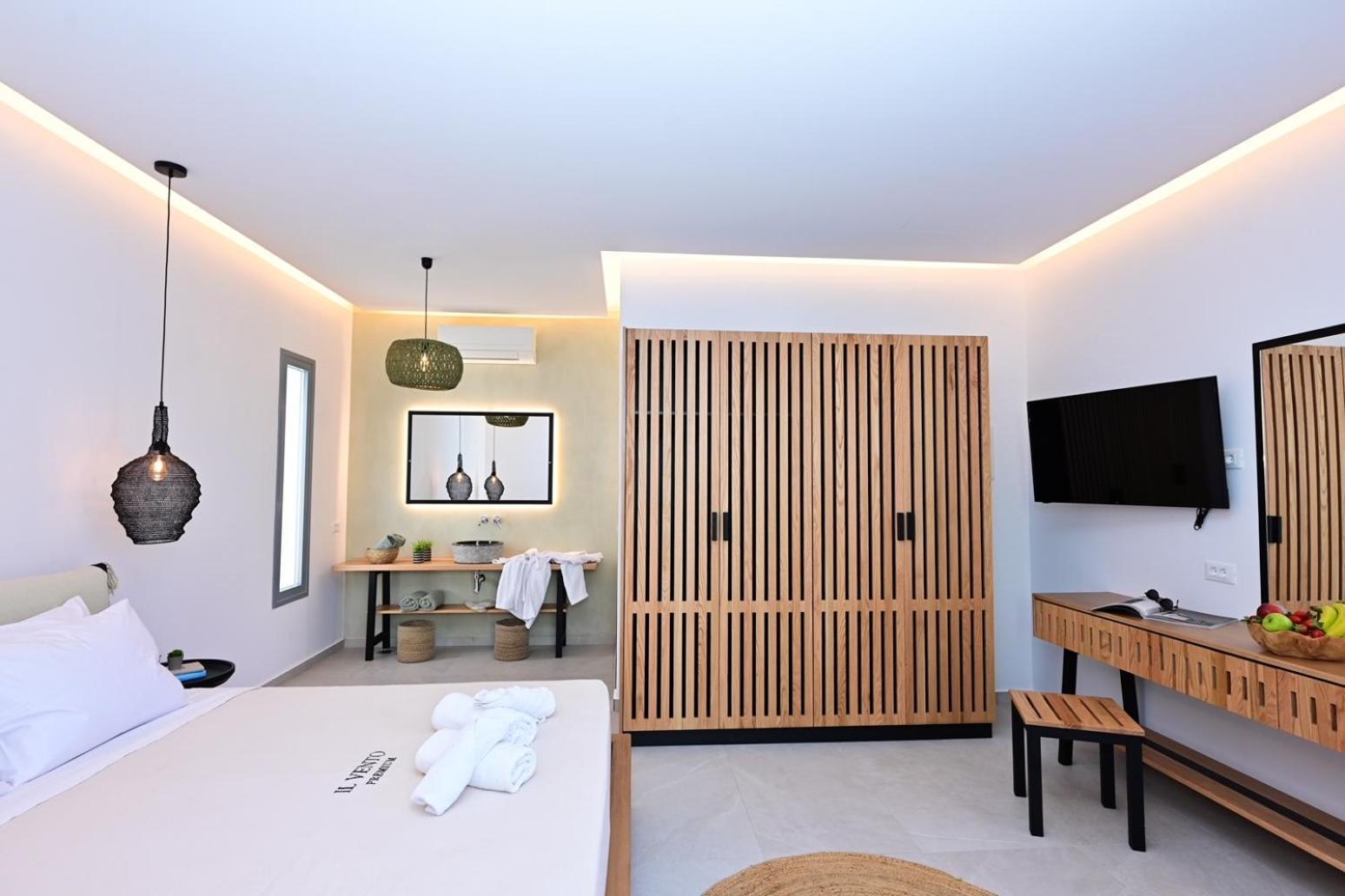 Il Vento Premium Mykonos Lägenhet Mykonos Town Exteriör bild